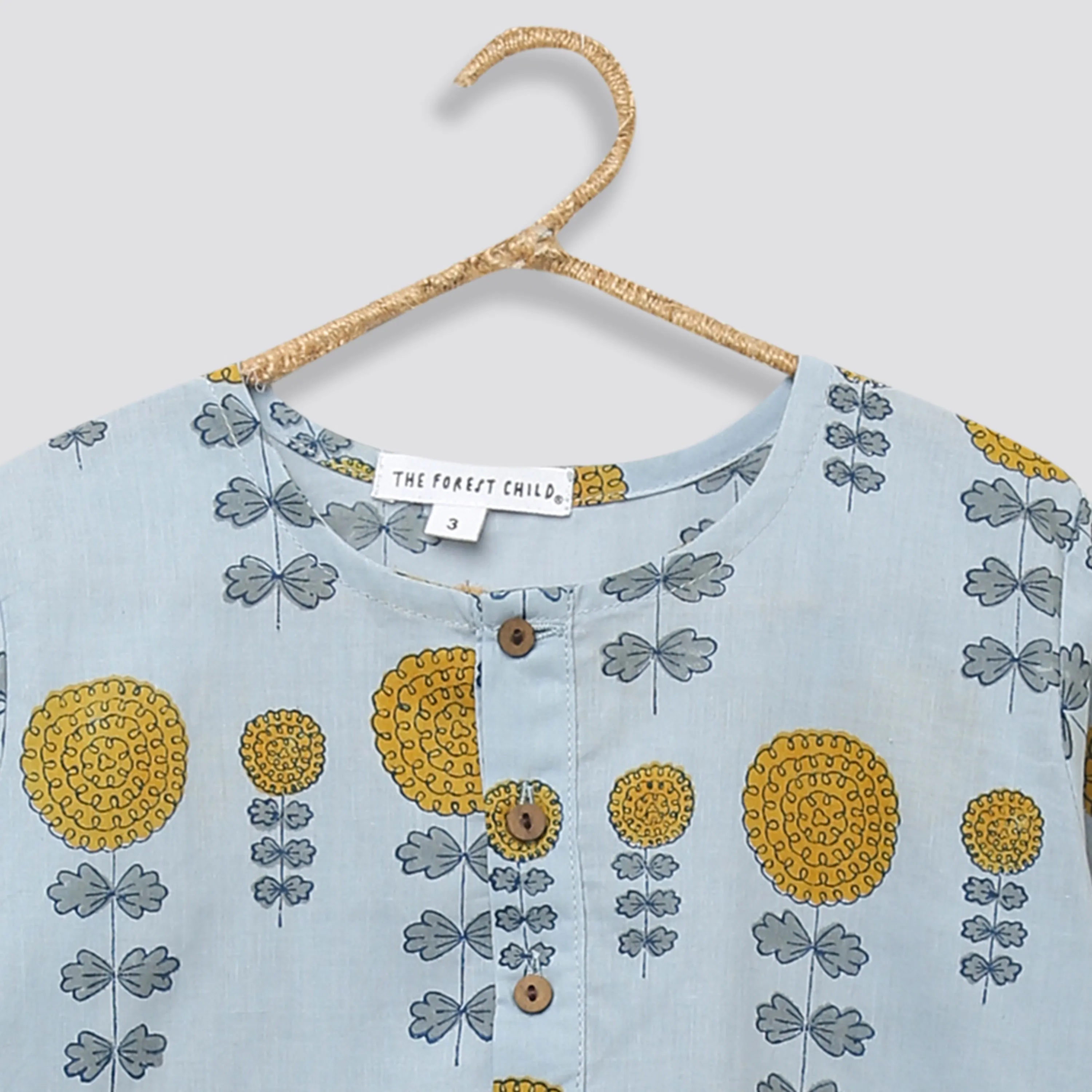A Garden of Marigold' - Kurta