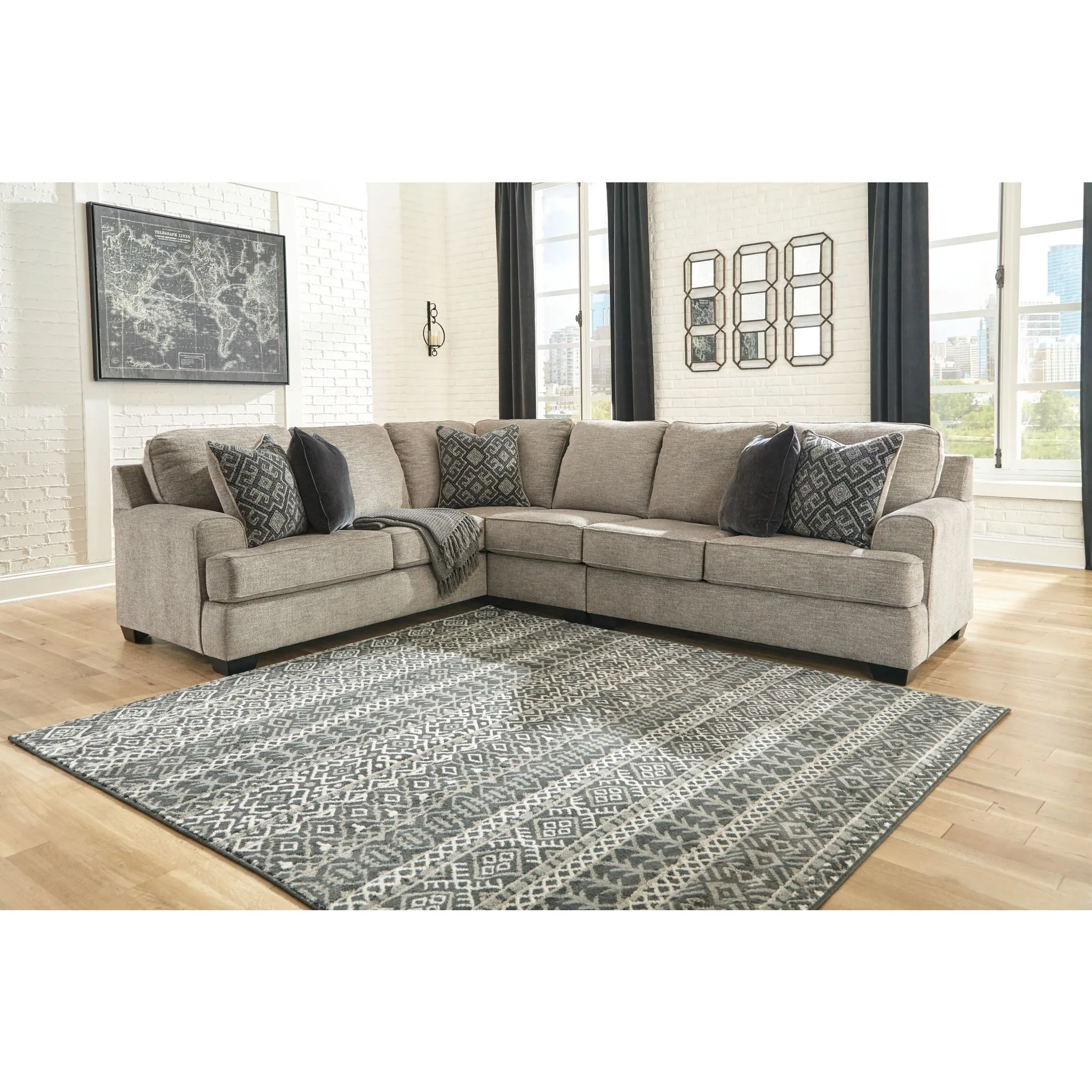 Bovarian 3 Piece Sectional
