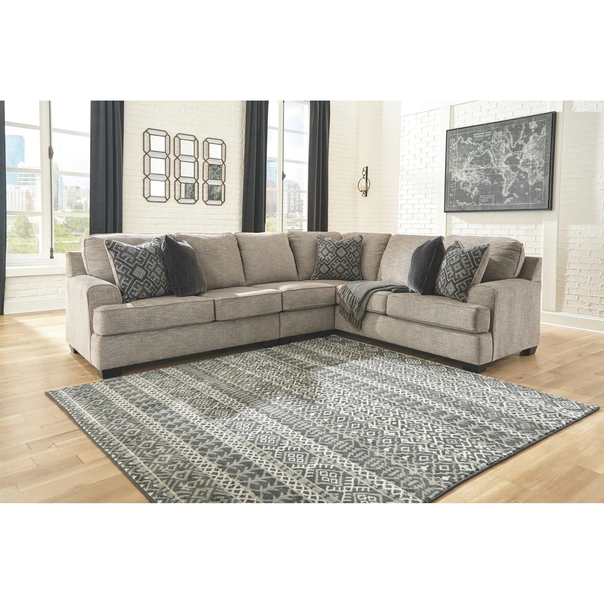 Bovarian 3 Piece Sectional