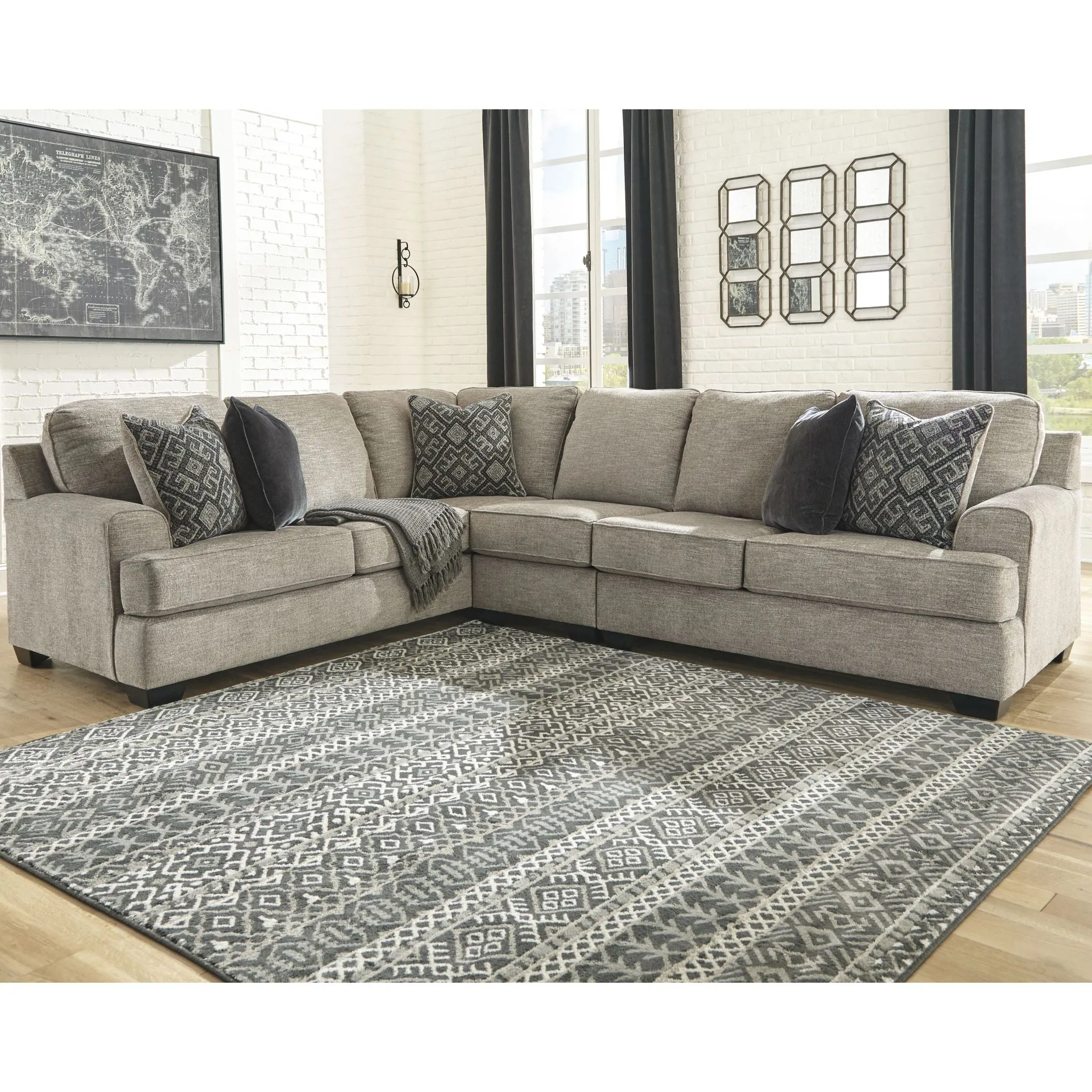 Bovarian 3 Piece Sectional