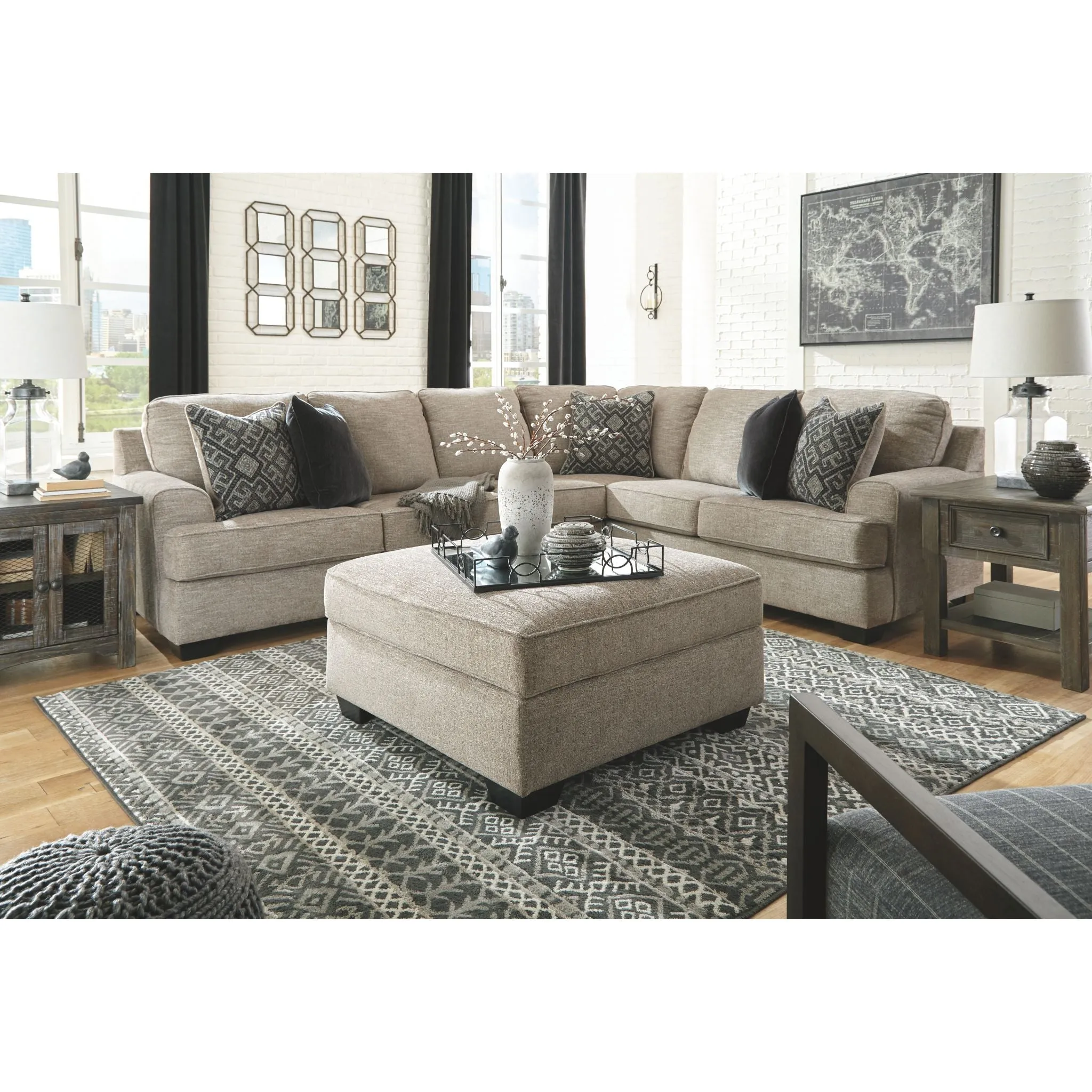 Bovarian 3 Piece Sectional