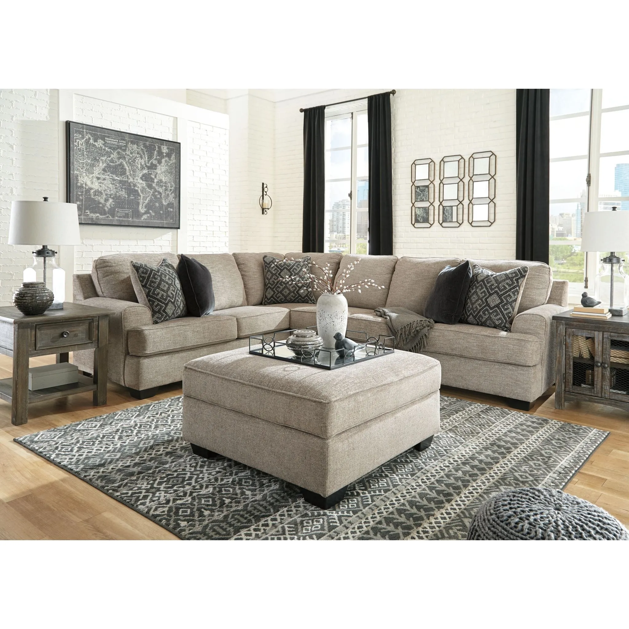 Bovarian 3 Piece Sectional