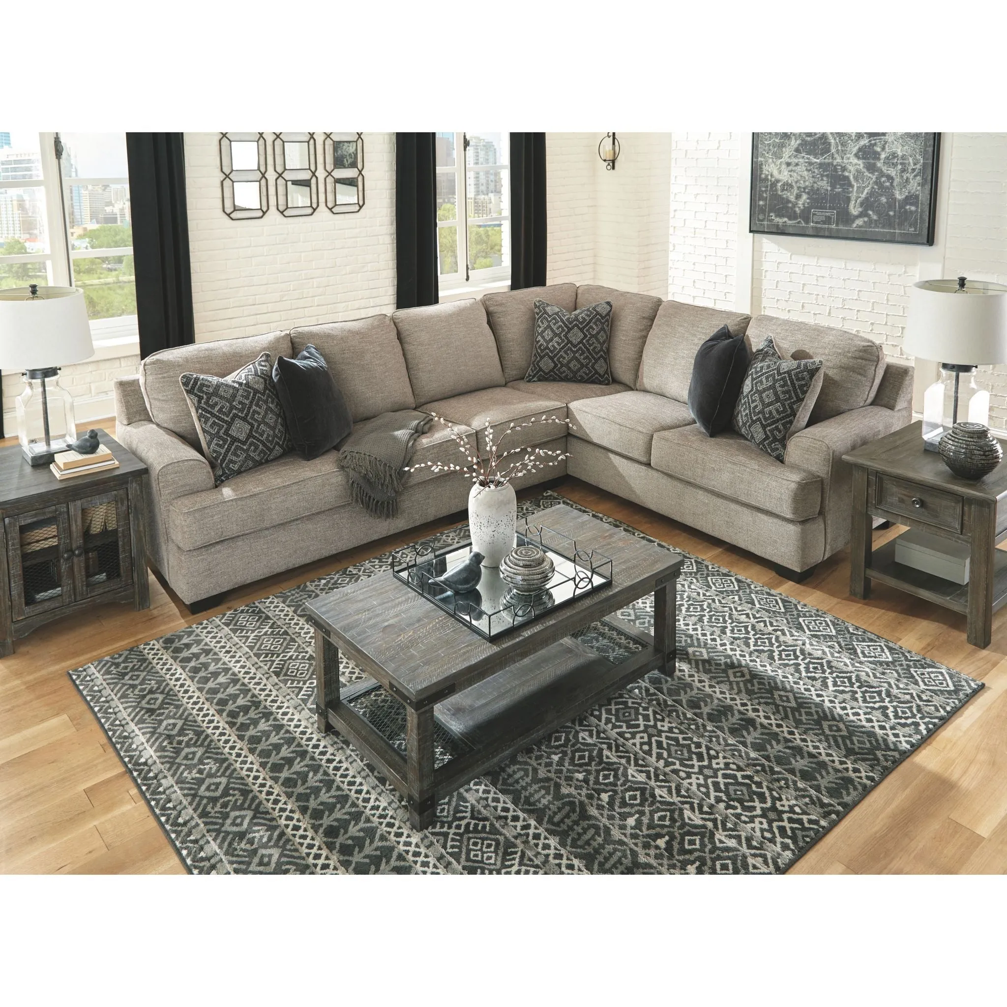 Bovarian 3 Piece Sectional