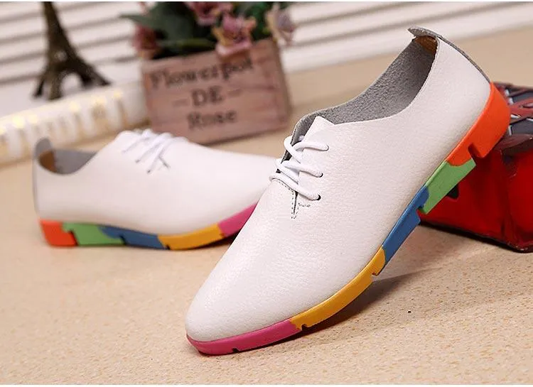 Genuine Leather Women's Orthopedic Bunion Shoes