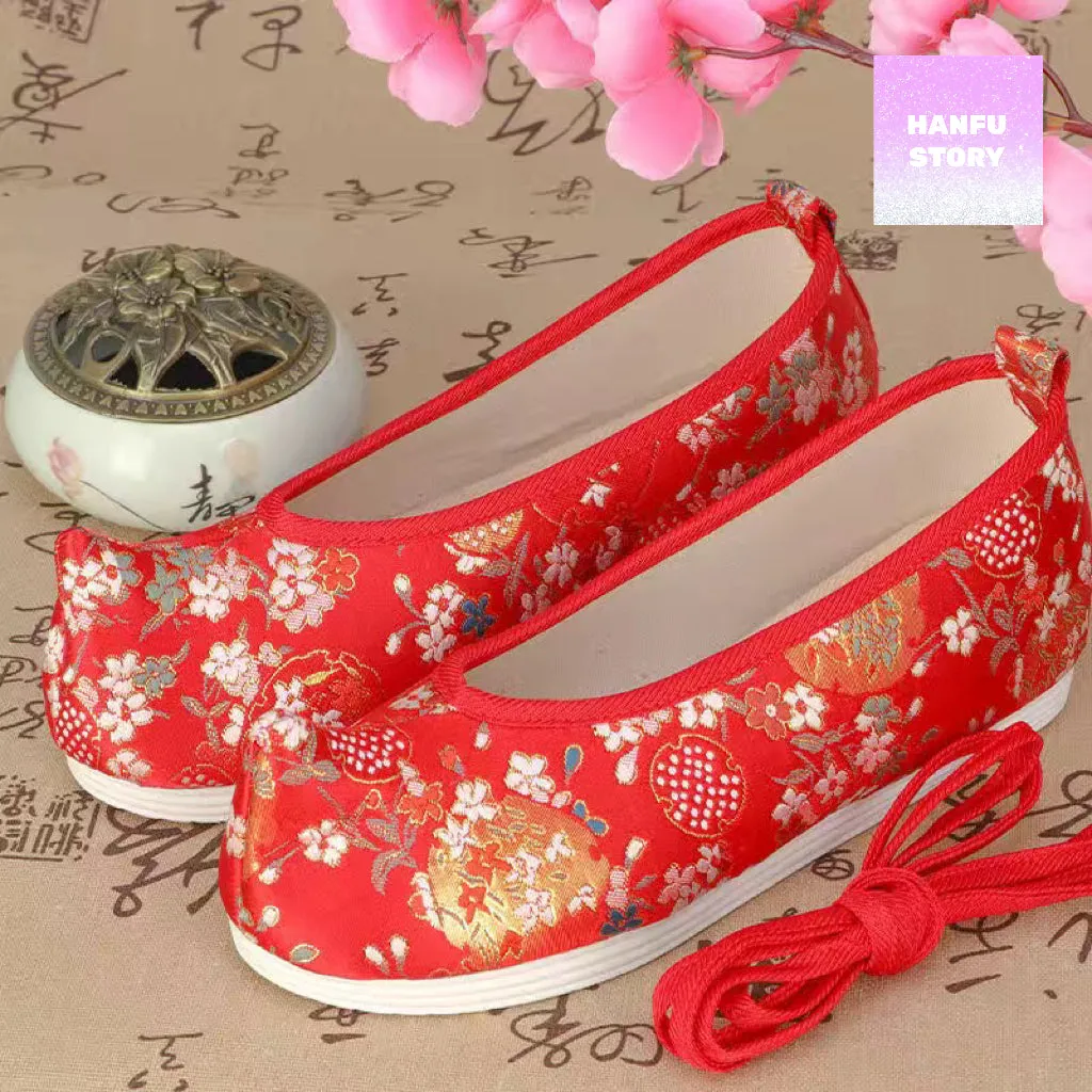 Hanfu Shoes: Shimmer