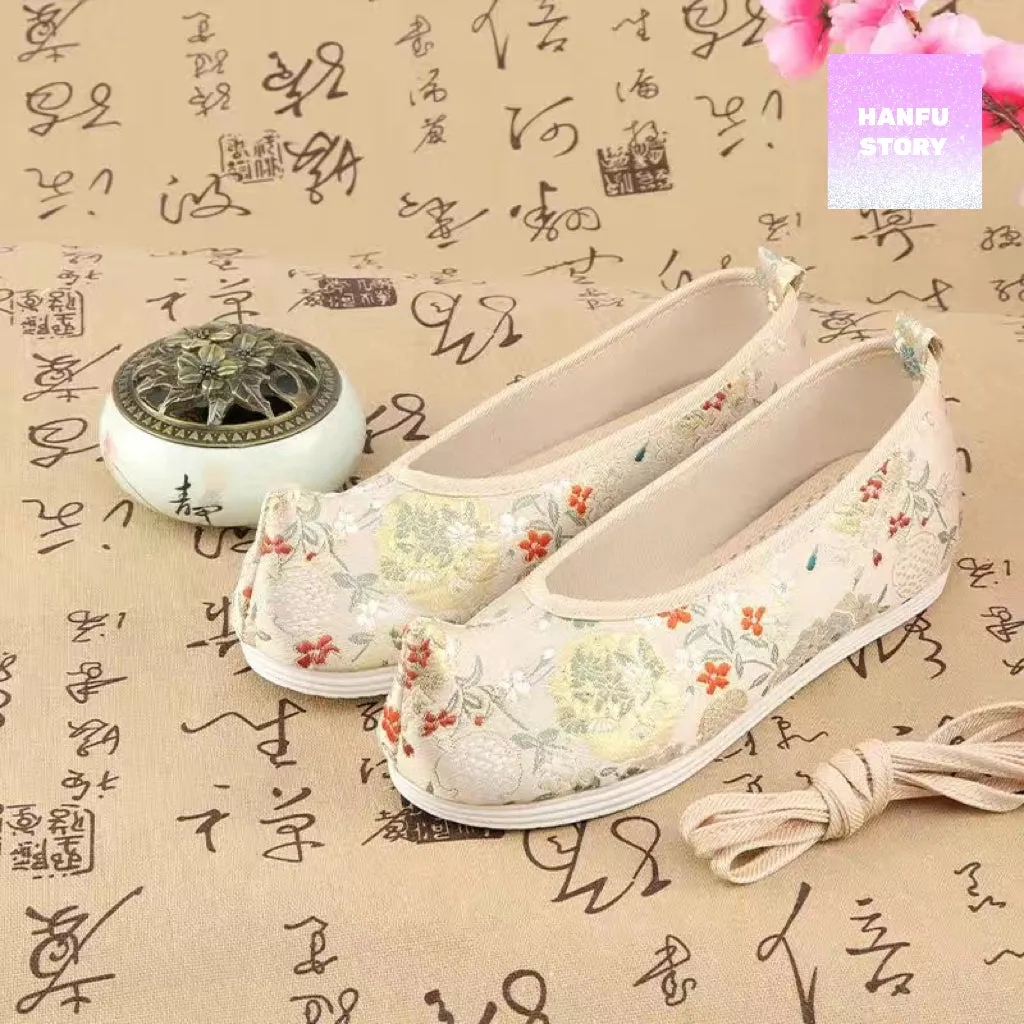 Hanfu Shoes: Shimmer