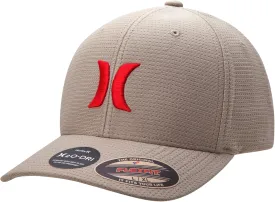 Hurley Men's Baseball Cap ?C Lightweight Curved Bill H2O Dri Fitted Caps for Men