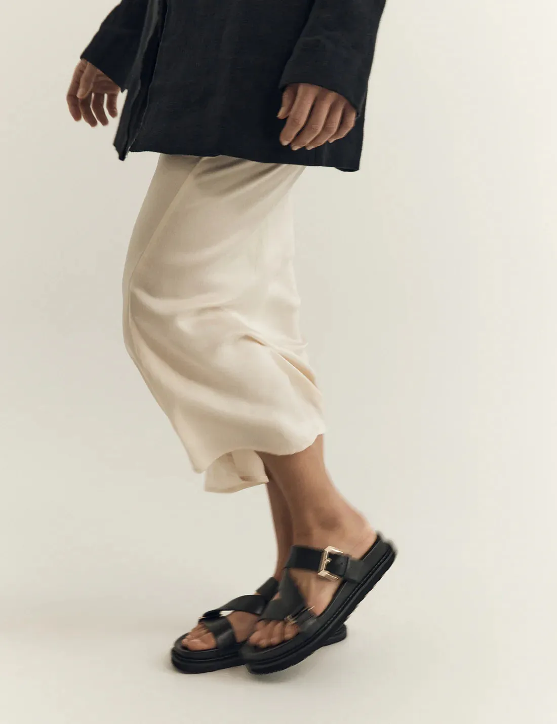 La Tribe Aki Slide - Black