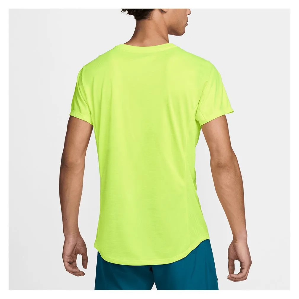 Mens Rafa Dri-Fit Challenger Short Sleeve Tennis Top