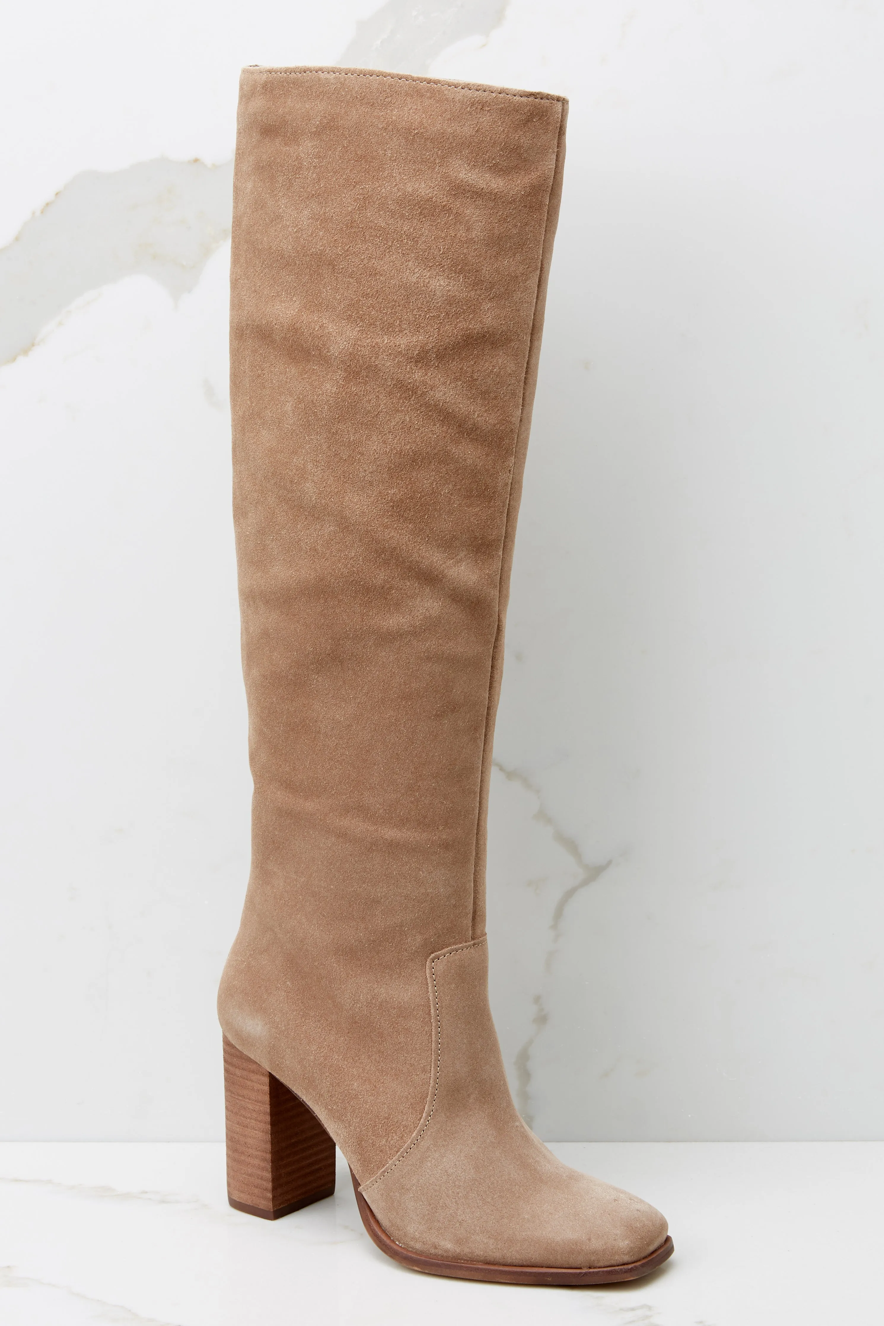 Nekita Truffle Suede Boots