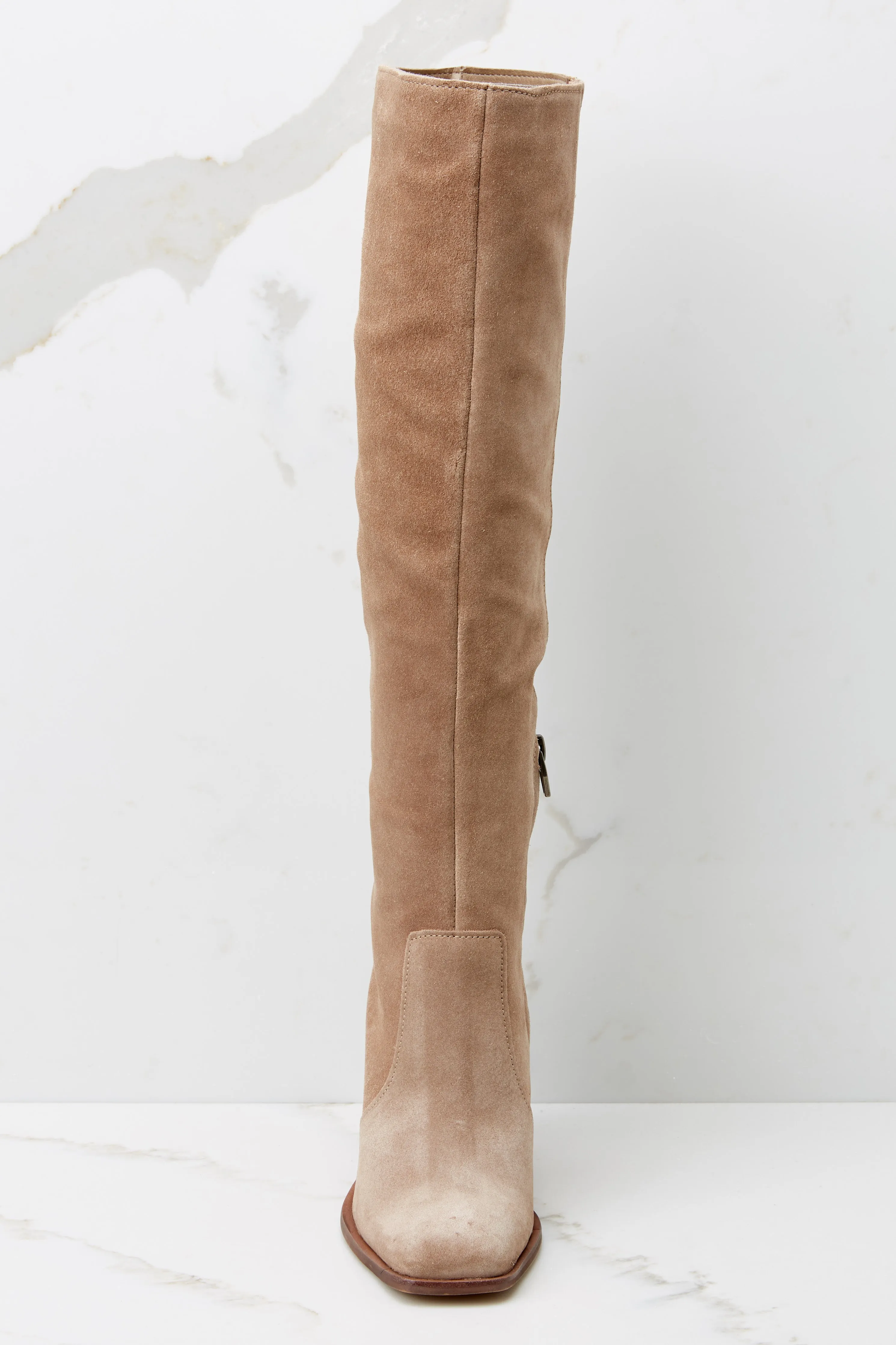Nekita Truffle Suede Boots