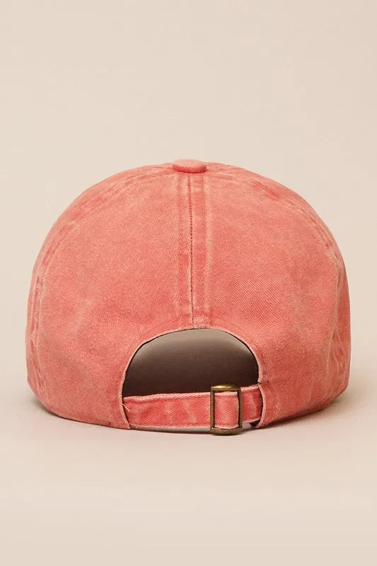 Southwestern Cactus Embroidered Ball Cap Hat