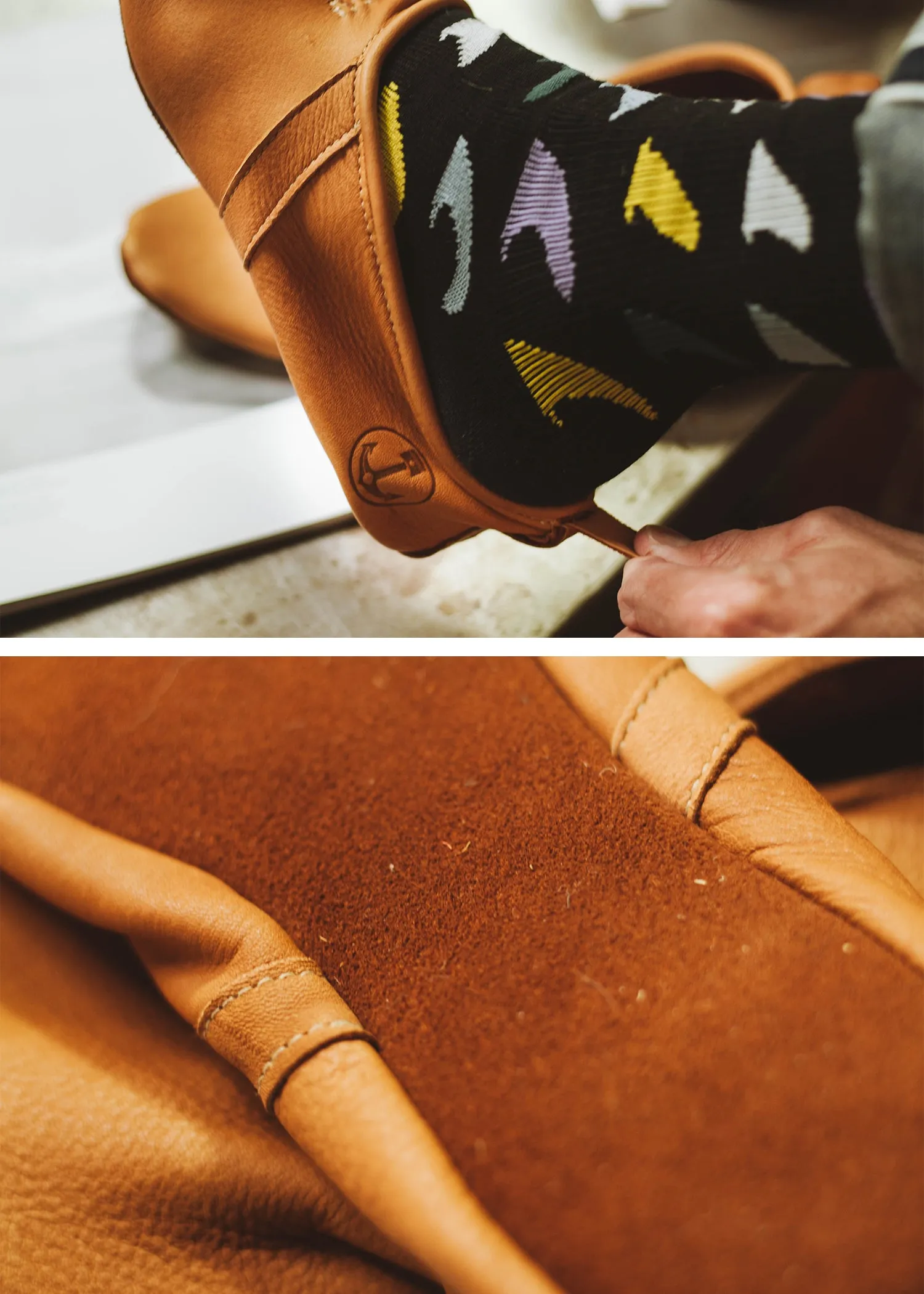 The Deerhide Cabin Mocs